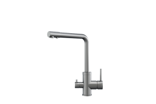 Смеситель для кухни Granula 5015, НЕРЖ нерж