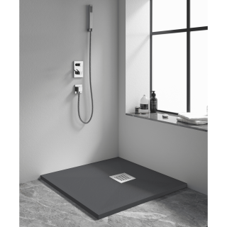 Душевой поддон RGW STONE TRAY-G 14152088-02-11 80x80 см графит