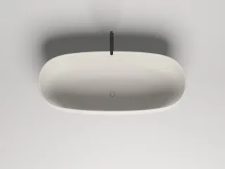 Ванна из искусственного камня Salini Greca S-Stone 103121MRF 180x80см RAL полностью