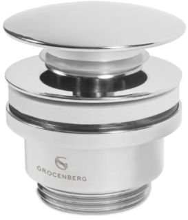 Донный клапан Grocenberg GB106 Хром