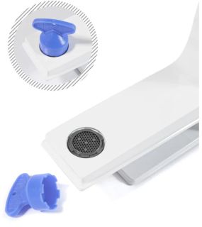 Cмеситель для раковины Grocenberg GB2088 Белый хром