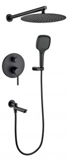 Душевая система Grocenberg GB5001 Черный матовый