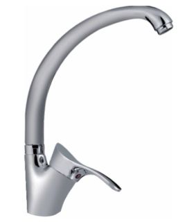 Смеситель для кухни Haiba HB4101-1 серый