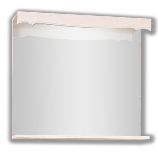 Зеркало с подсветкой Бриклаер Кантри 4627125413612 85 см бежевый дуб прованс