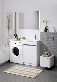 Тумба под раковину Aqwella Forma FOR0105KR под стиральную машину 55 см