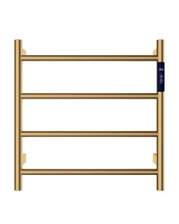 Полотенцесушитель электрический WONZON & WOGHAND BONN, Брашированное золото WW-AL404-BG