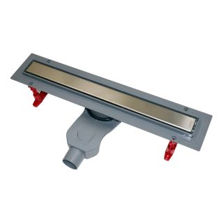 AZARIO AZ1105-00155 душевой лоток 550 мм с решеткой под плитку, хром матовый