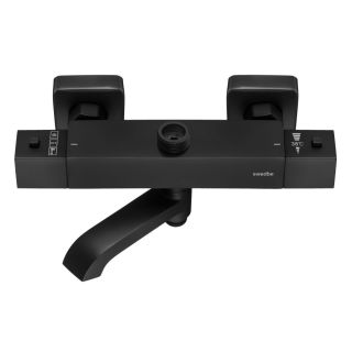 Смеситель для ванны Swedbe Hermes 9043B термостатический чёрный