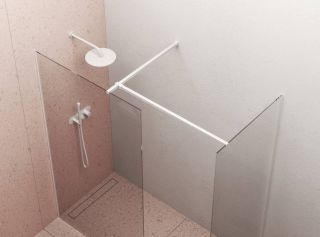 Душевая перегородка Ravak Walk-In Wall 150 GW9WP0E00Z1 профиль белый стекло Transparent