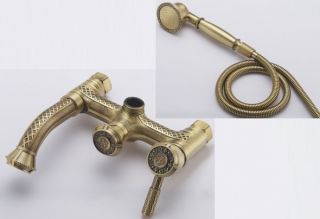 Смеситель  Zorg Antic A 200W-BR для ванны и душа