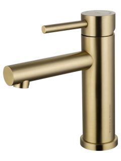 Смеситель для раковины Wonzon & Woghand WW-H9089-BG брашированное золото