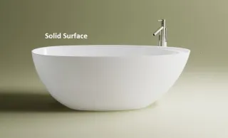 Ванна из искусственного камня Astra-Form Исида 01010093 170x80 см с интегрированным переливом белый матовый