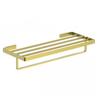 Полка для полотенец  Wonzon & Woghand Lotte WW-8381A-BG брашированное золото