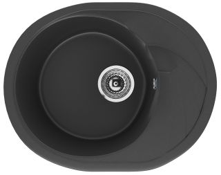 Кухонная мойка Ulgran Classic U-403-344 ультра-чёрный