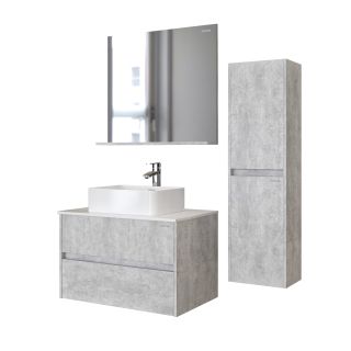 Пенал Grossman Эдванс 35см цемент светлый 303504