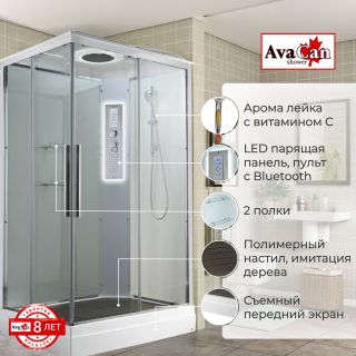 Душевая кабина AvaCan K2810LED