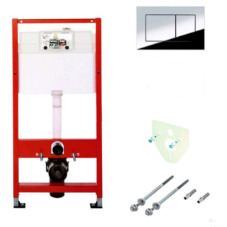 Инсталляция TECE 450387 клавиша хром