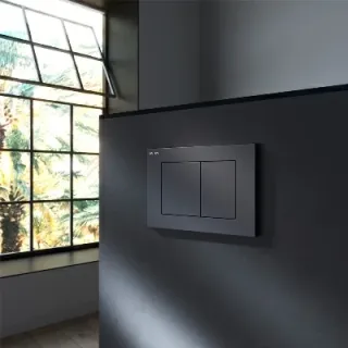 Клавиша смыва Am.Pm PrimeFit I090238 механическая черная матовая