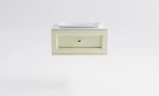 Тумба с раковиной Astra-Form Классик 4631177714078 80 см бежевый матовый