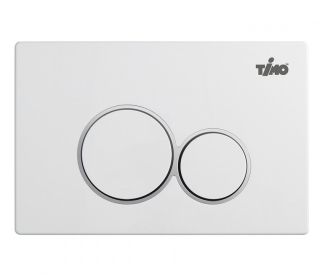 Кнопка смыва Timo Kulo FP-001W белый глянцевый