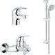 Комплект смесителей для ванной Grohe Euroeco
