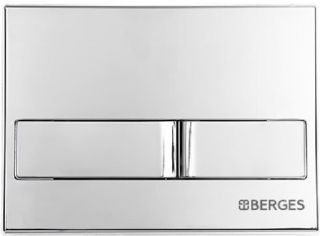 Комплект Berges 4в1 047213: инсталляция NOVUM525 кнопка L3 хром глянец унитаз EGO Rimless сиденье Toma Slim SO