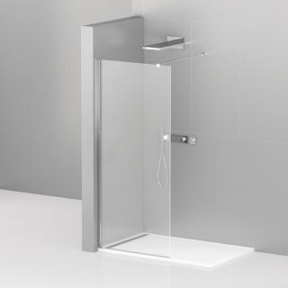 Душевая перегородка CEZARES LIBERTA-L-1-85-120-C-Cr кронштейн 120см