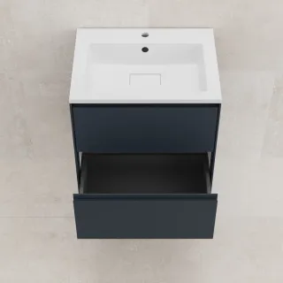 Тумба под раковину подвесная Style Line Лима ЛС-00002463 60 см графит