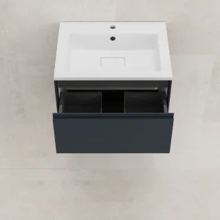 Тумба под раковину подвесная Style Line Лима ЛС-00002463 60 см графит