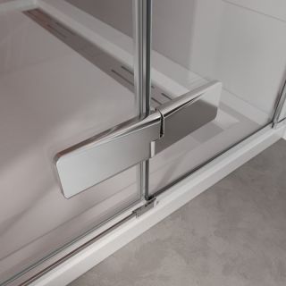 Душевая дверь CEZARES LINER-B-12-100-C-Cr-L левая хром