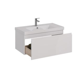 Тумба под раковину Lemark Veon Mini LM02VM90T 90 см белый глянец
