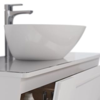 Столешница Lemark MIANO LM06M60S 60 см из стекла цвет Белый