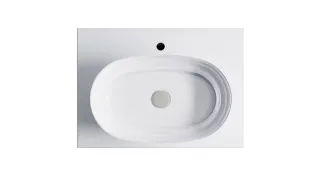 Тумба с раковиной Astra-Form М-40 4631177713569 80 см голубой матовый