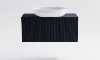 Тумба с раковиной Astra-Form М-40 Slim 4631177716065 90 см серый матовый