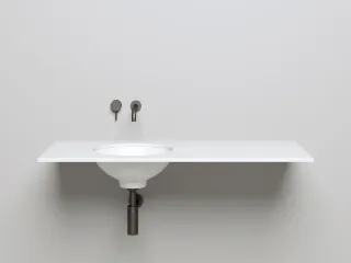 Встраиваемая раковина Salini Marea 05 S-Stone 1802205M 42см белый матовый