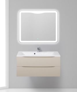 Тумба под раковину BelBagno подвесная 100x53см Crema Opaco MARINO-1000-2C-SO-CO-P