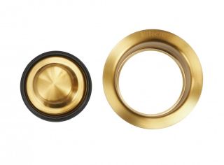 Горловина для измельчителей Milacio MC.033.GD брашированное золото