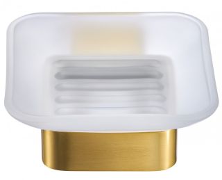 Мыльница Milacio Ultra MCU.952.GD брашированное золото