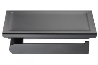 Держатель для туалетной бумаги Milacio Ultra MCU.963.MB чёрный матовый