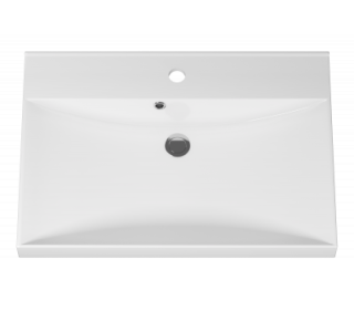 Раковина Misty D Р-Мис14065-4019Д белая 65 см