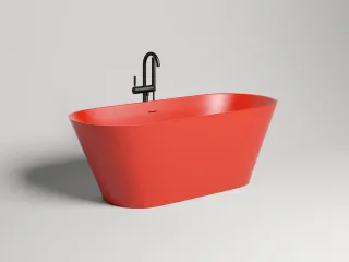 Ванна из искусственного камня Salini Mona S-Sense 102912GRF 170x72см RAL полностью