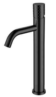 Смеситель для раковины Boheme Stick 122-BB чёрный матовый