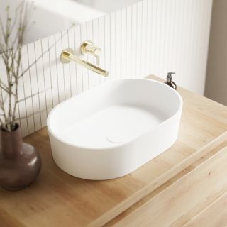 Раковина Whitecross Emerald 0704.055037.200 55см белый матовый