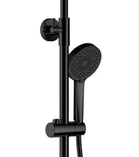 Душевая стойка Haiba HB24590-7 чёрный матовый