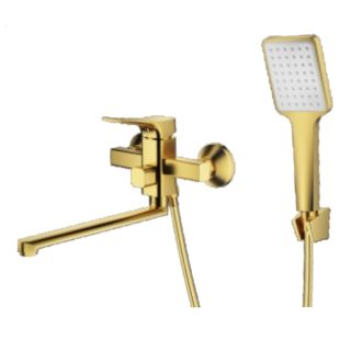 Смеситель для ванны Prohanss P62.22.03 золотой сатин