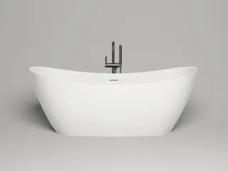 Ванна из искусственного камня Salini Noemi S-Stone 101811SM 185x81см белый матовый