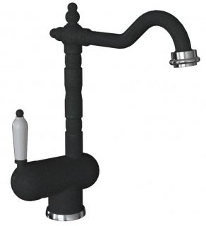 Смеситель для кухни Florentina Ода чёрный