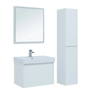 Зеркало с подсветкой Aquanet Nova Lite 242271 75 см белый