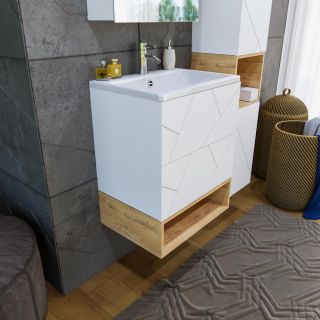 Ниша для пенала Бриклаер Кристалл 4627125415883 60 см дуб бунратти