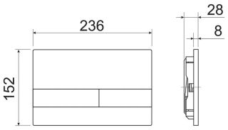 Комплект с инсталляцией Ceramica Nova CN3009_1002W_1000 унитаз Forma CN3009 крышка-сиденье с микролифтом и инсталляция Envision CN1002W с белой матовой кнопкой смыва Flat
